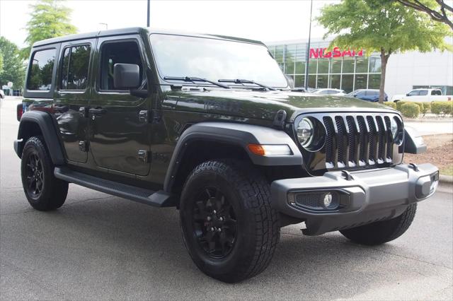 2022 Jeep Wrangler Unlimited Willys 4x4 for sale in Wake Forest, NC