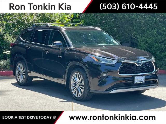 2020 Toyota Highlander Hybrid Platinum for sale in Gladstone, OR