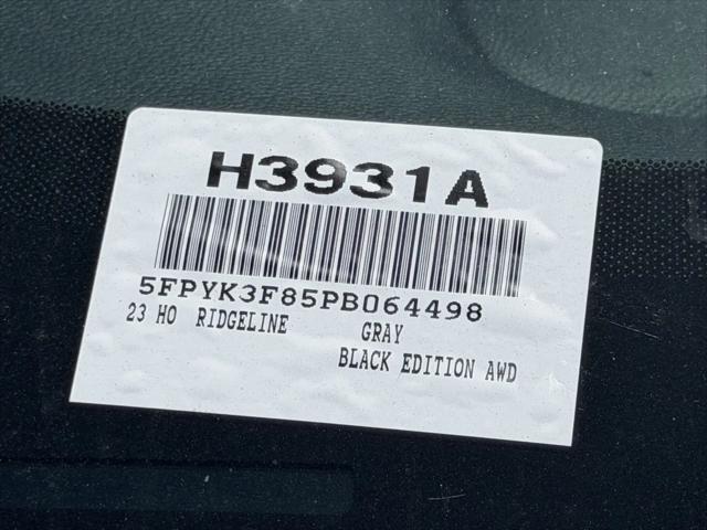 2023 Honda Ridgeline Black Edition