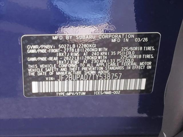 2026 Subaru Outback Premium
