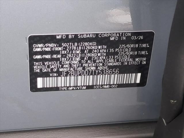 2026 Subaru Outback Limited