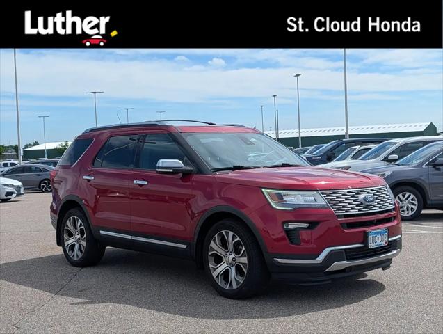 2018 Ford Explorer Platinum for sale in Wait Park, MN