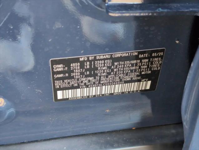 2025 Subaru Outback Onyx Edition