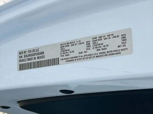 2023 Ram ProMaster 2500 Cargo Van High Roof 159 WB