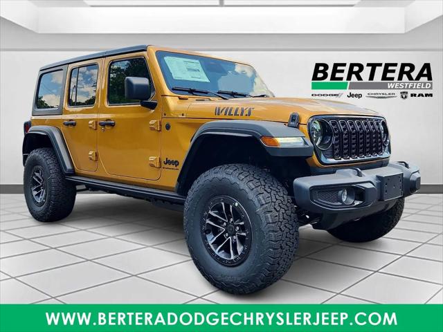 2026 Jeep Wrangler 4-Door Willys 4x4 for sale in Westfield, MA