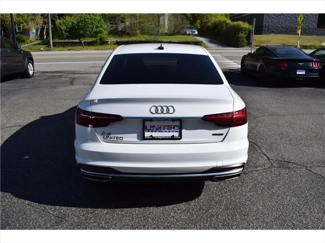 2022 Audi A4 Premium 40 TFSI quattro S tronic