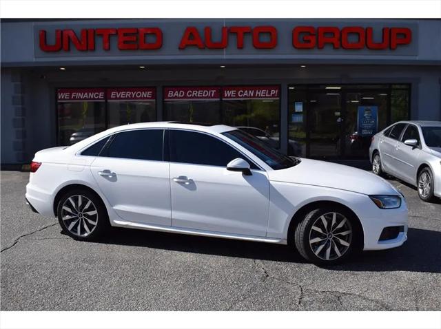 2022 Audi A4 Premium 40 TFSI quattro S tronic for sale in Putnam, CT