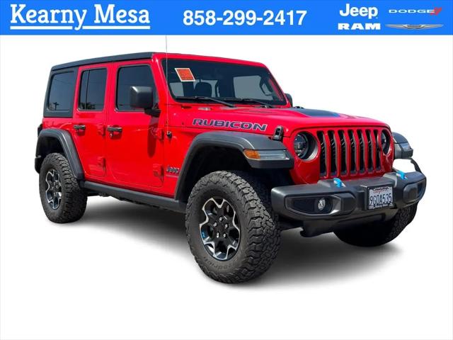 2023 Jeep Wrangler 4xe Rubicon 4x4 for sale in San Diego, CA