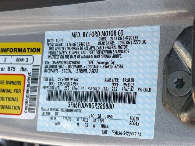 2016 Ford Fusion Titanium