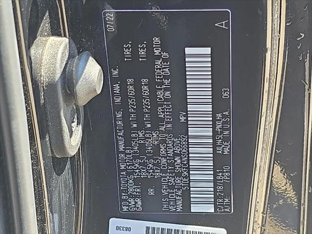 2022 Toyota Sienna Platinum