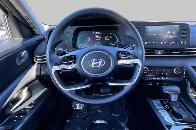 2025 Hyundai Elantra Hybrid Blue