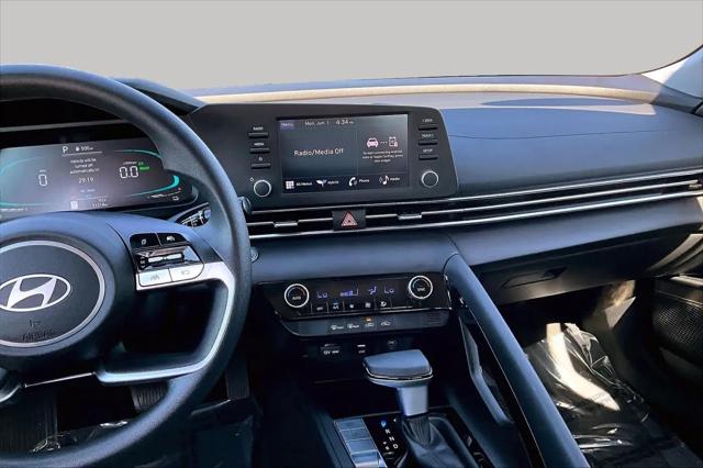 2025 Hyundai Elantra Hybrid Blue