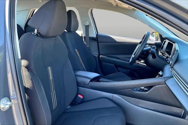 2025 Hyundai Elantra Hybrid Blue