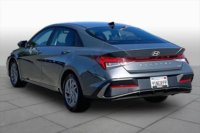2025 Hyundai Elantra Hybrid Blue