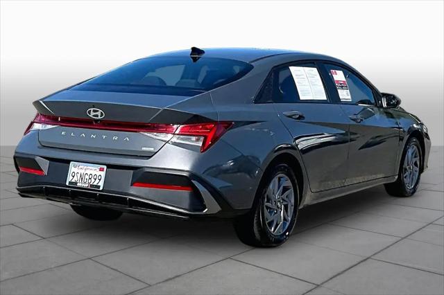 2025 Hyundai Elantra Hybrid Blue