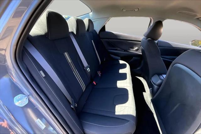 2025 Hyundai Elantra Hybrid Blue