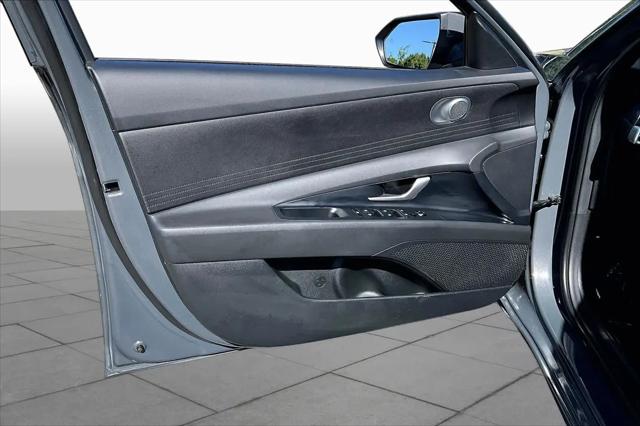 2025 Hyundai Elantra Hybrid Blue