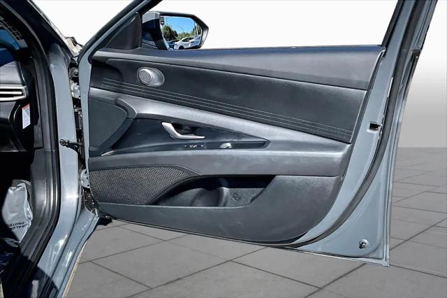 2025 Hyundai Elantra Hybrid Blue