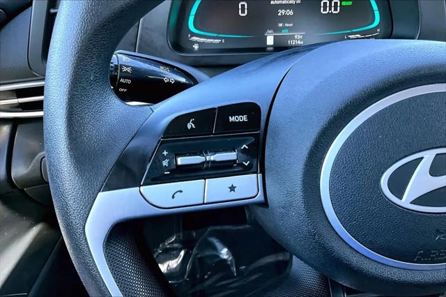 2025 Hyundai Elantra Hybrid Blue
