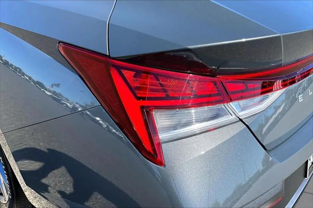 2025 Hyundai Elantra Hybrid Blue