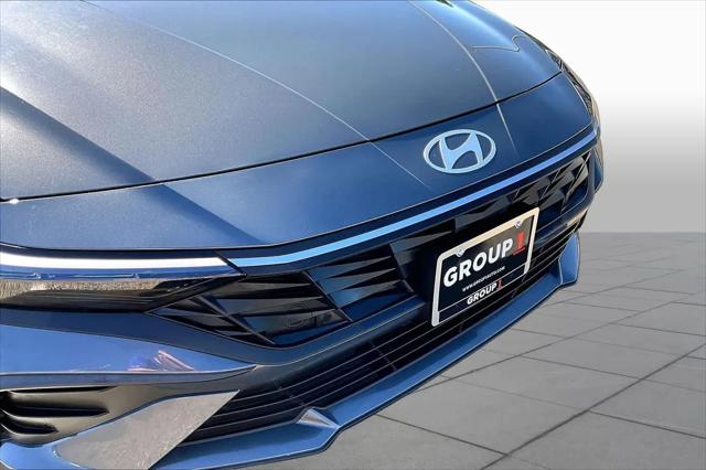 2025 Hyundai Elantra Hybrid Blue