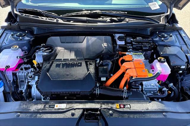 2025 Hyundai Elantra Hybrid Blue