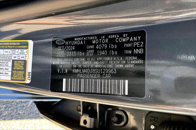 2025 Hyundai Elantra Hybrid Blue