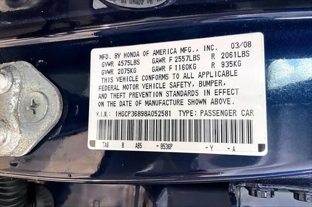 2008 Honda Accord EX-L V6
