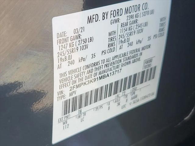 2021 Ford Edge Titanium