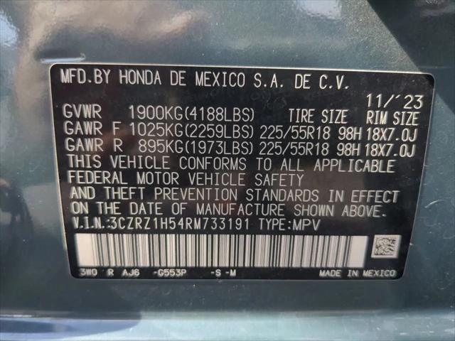 2024 Honda HR-V 2WD Sport