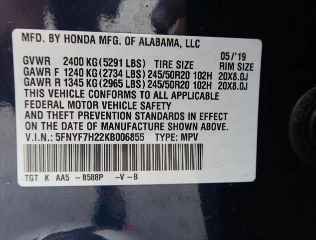 2019 Honda Passport Sport