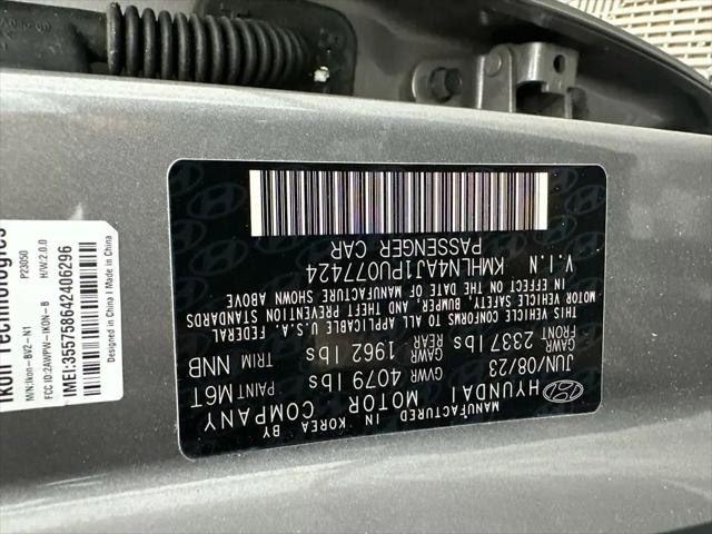 2023 Hyundai Elantra Hybrid Limited