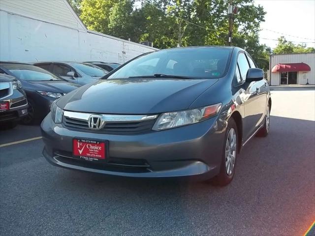 2012 Honda Civic LX for sale in Fairfax, VA
