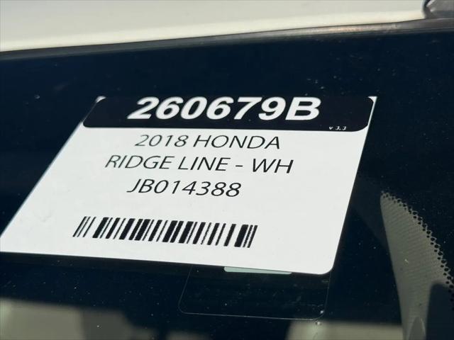 2018 Honda Ridgeline RTL-T