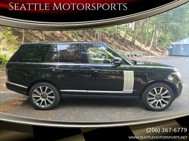 2015 Land Rover Range Rover 5.0L V8 Supercharged Autobiography for sale in Shoreline, WA