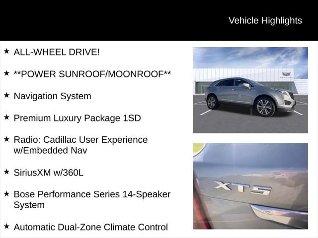 2024 Cadillac XT5 AWD Premium Luxury