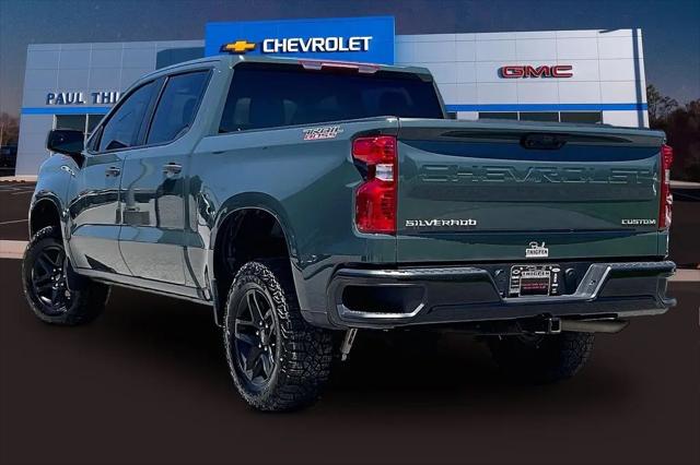 2025 Chevrolet Silverado 1500 4WD Crew Cab Short Bed Custom Trail Boss