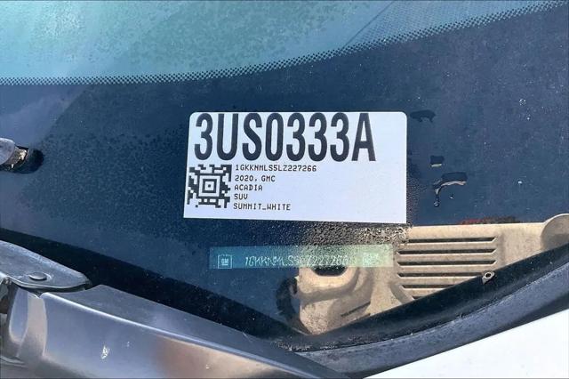 2020 GMC Acadia FWD SLT