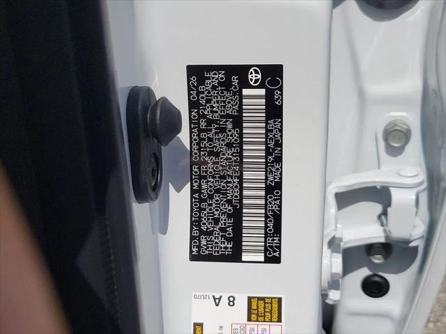 2026 Toyota Corolla Hybrid Hybrid LE