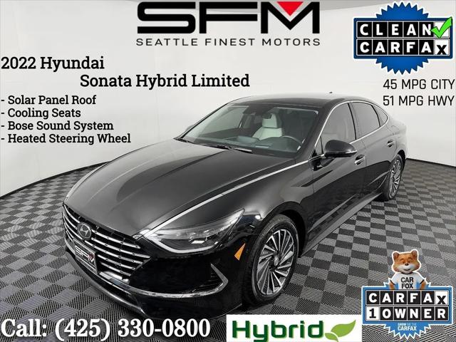 2022 Hyundai Sonata Hybrid Limited for sale in Lynnwood, WA