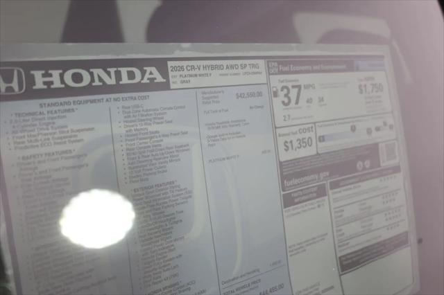 2026 Honda CR-V Hybrid AWD Sport Touring