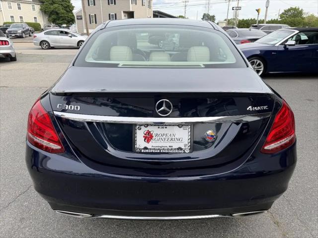 2016 Mercedes-Benz C-CLASS C 300 4MATIC
