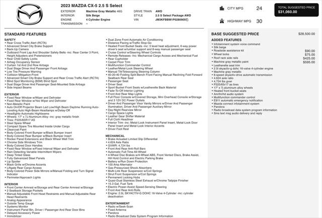 2023 Mazda CX-5 2.5 S Select