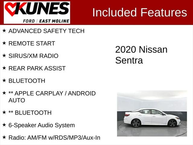 2020 Nissan Sentra SR Xtronic CVT