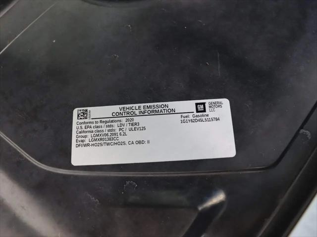 2020 Chevrolet Corvette Stingray RWD Coupe 1LT