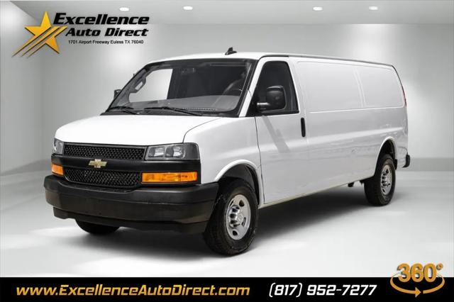 2023 Chevrolet Express Cargo Van RWD 2500 Extended Wheelbase WT for sale in Euless, TX