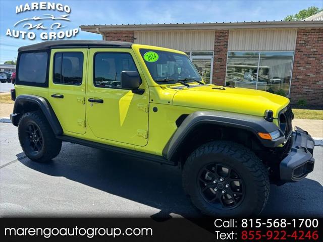 2024 Jeep Wrangler 4xe Willys 4xe for sale in Marengo, IL