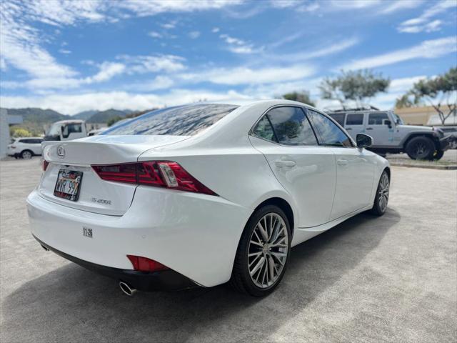 2016 Lexus IS 200t IS 200t Sedan 4D