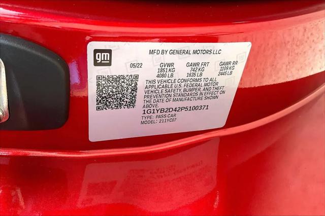 2023 Chevrolet Corvette Stingray RWD Coupe 2LT