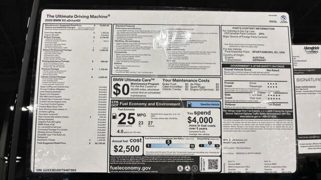 2026 BMW X5 xDrive40i